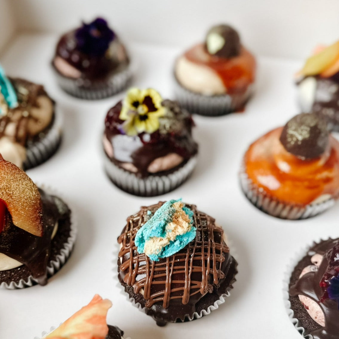 Choc Lovers Cupcakes Box