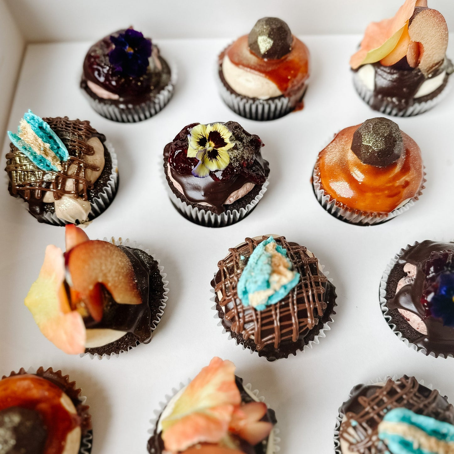Choc Lovers Cupcakes Box
