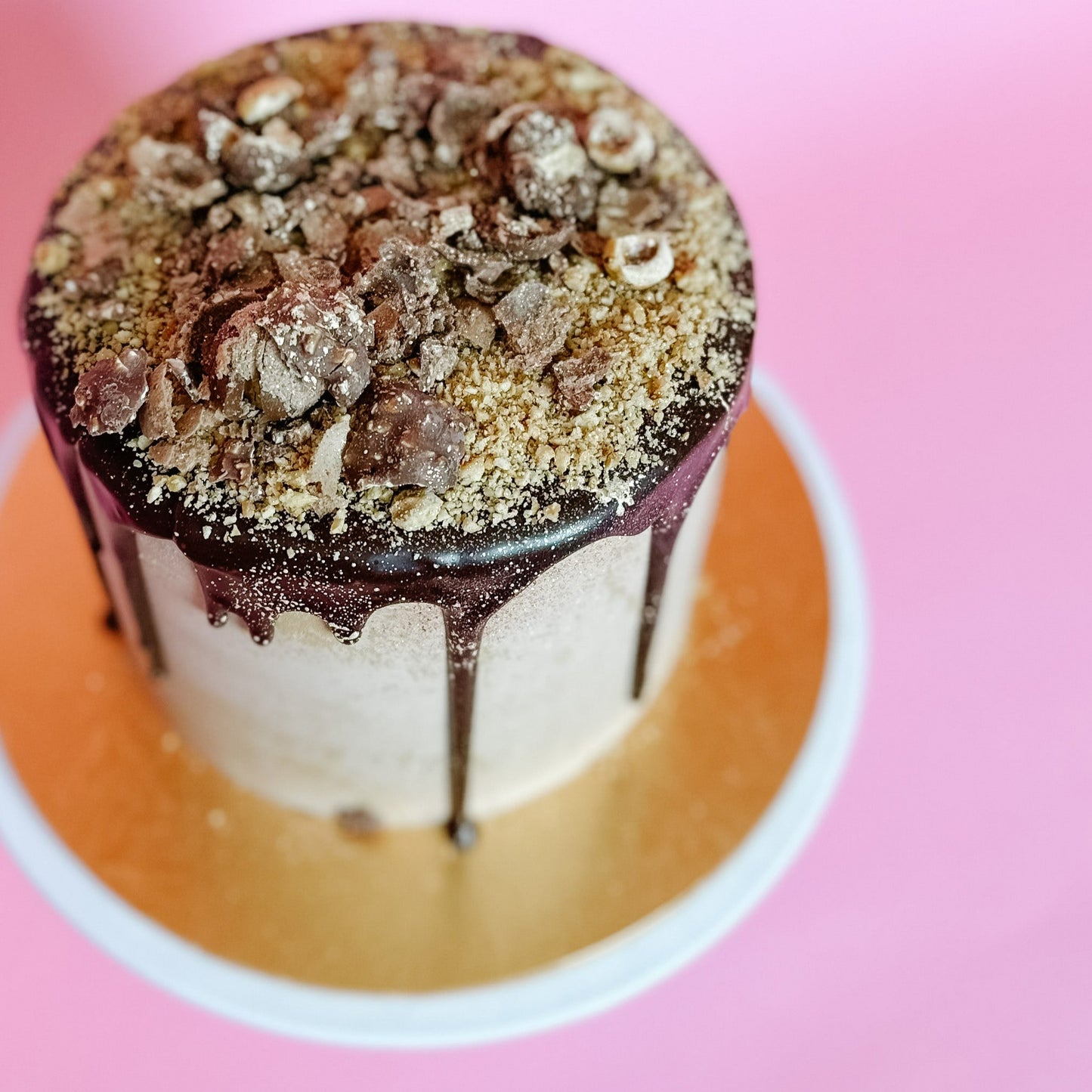 Chocolate Hazelnut Truffle Cake