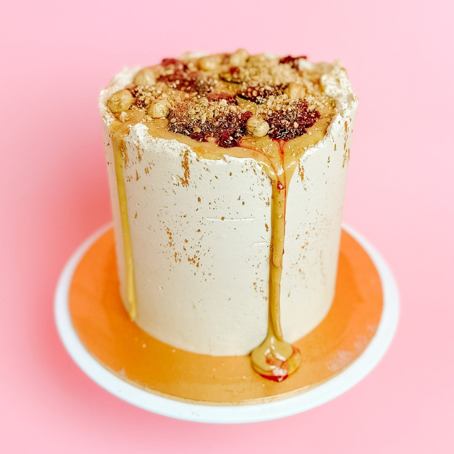 Coffee Plum Cake