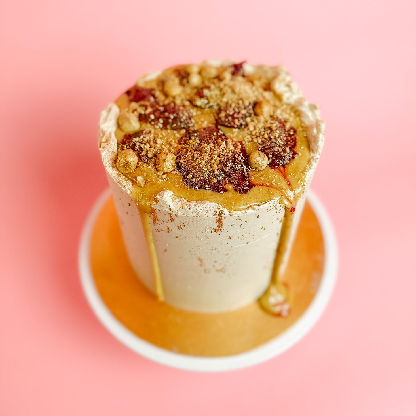 Coffee Plum Cake