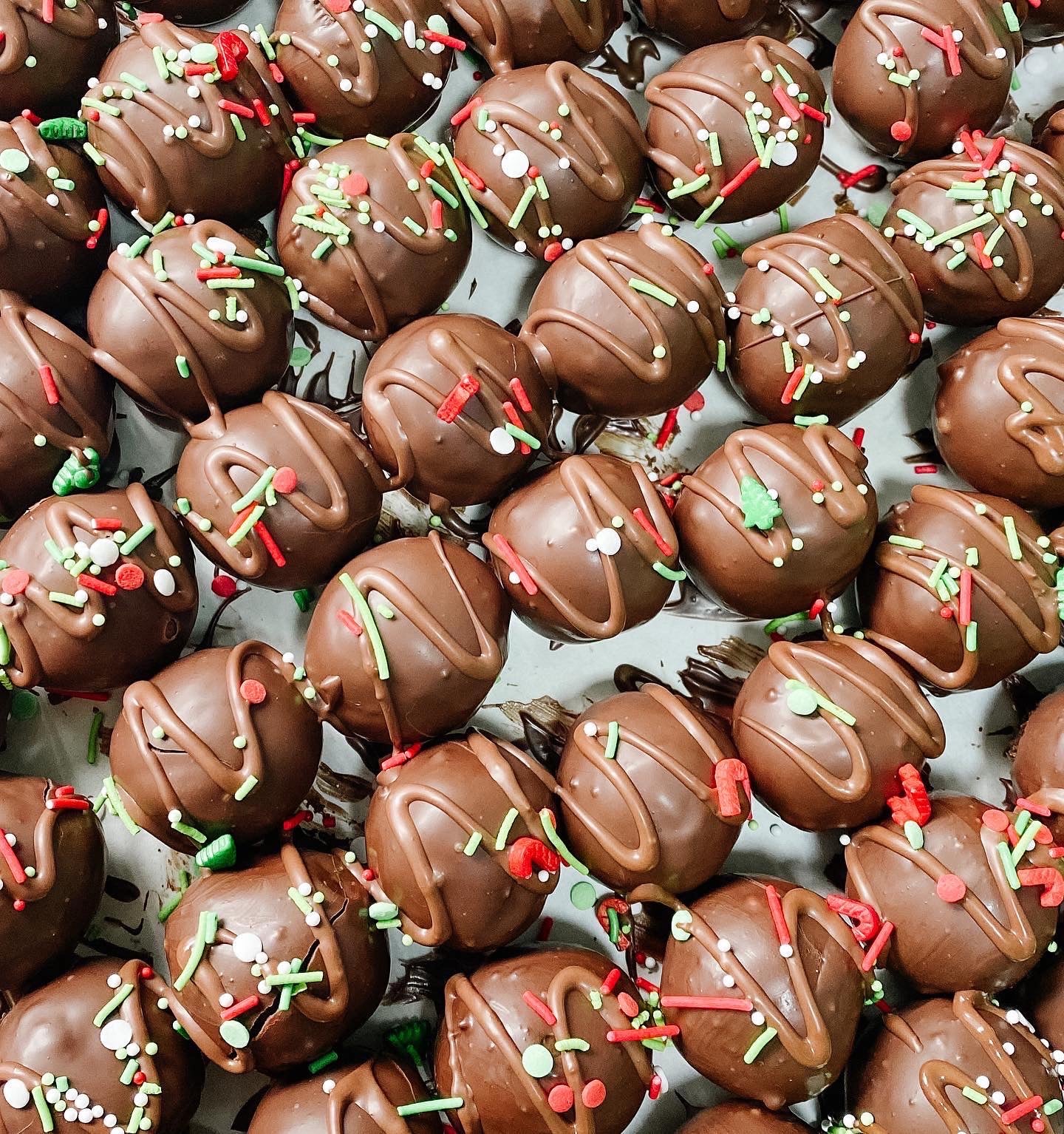 Christmas Cake Truffles