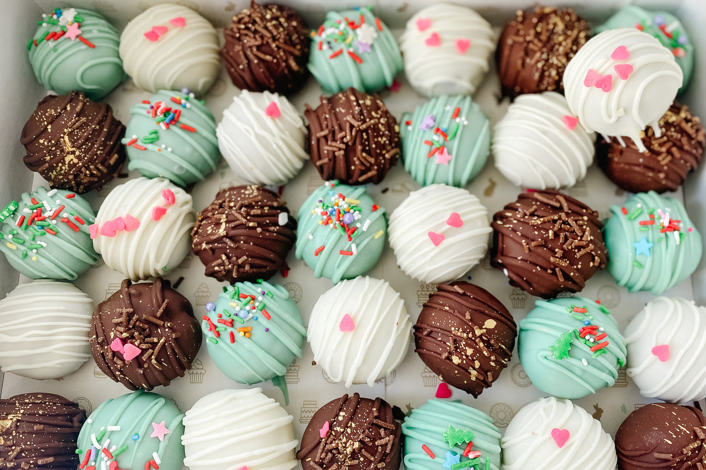 Christmas Cake Truffles