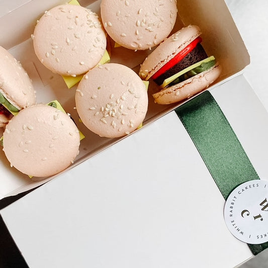 Hamburger Macarons