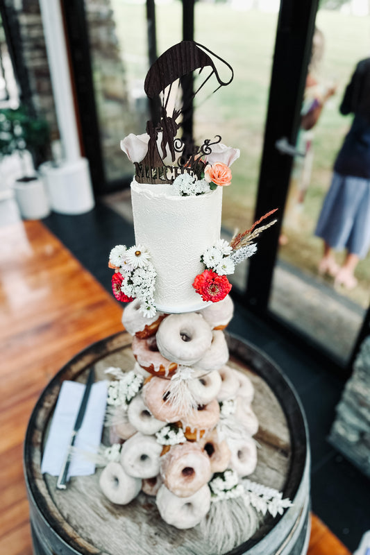 Wedding Donut Tower 2