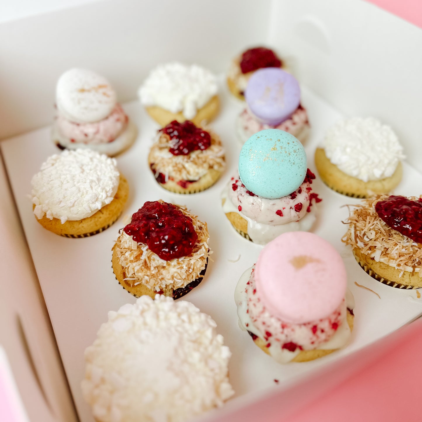 Fruity Cupcakes Box